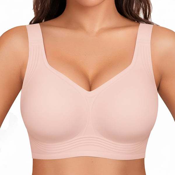 Reggiseno in Gel da Donna Taglie Forti Morbido Senza Ferretto Raccoglitore Supporto Completo Copertura Anziani