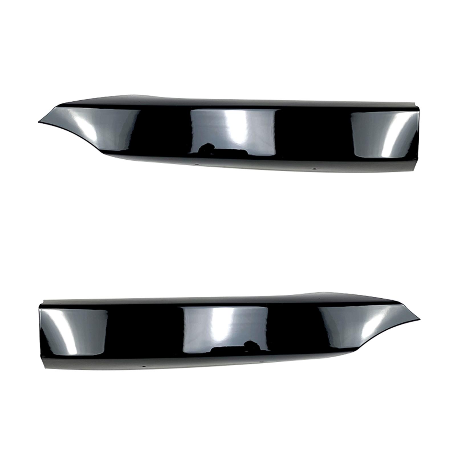 

For BMW 1 Series E82 E88 M-Tech 2008-2013 Front Bumper Side Splitter Cover Car Lower Fog Light Air Intake Vent Trim Spoiler Lip
