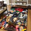 One Punch Man Saitama Cartoon Anime Printed Carpet Flannel Yoga Mat Living Room Bedroom Decoration Non slip Toilet Entrance rug