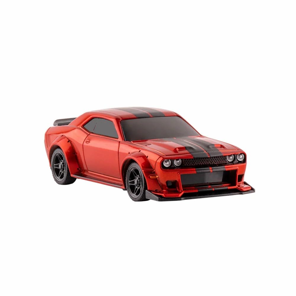 Turbo Racing C75 1:76 Scale RC Car, Turbo Racing 176 Mini RC Car, New Chassis, Technically Approved, Proportional Control, Brake Light, RTR Toy, Full