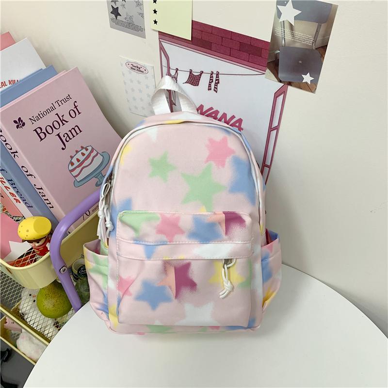 School Bag Women's Backpack Color Rainbow Backpack
