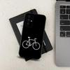 Road Bike Cyclist Cycling Phone Case For Samsung Galaxy A13,A21s,A22,A31,A32,A52,A53,A71,A80,A91 Soft Black Cover