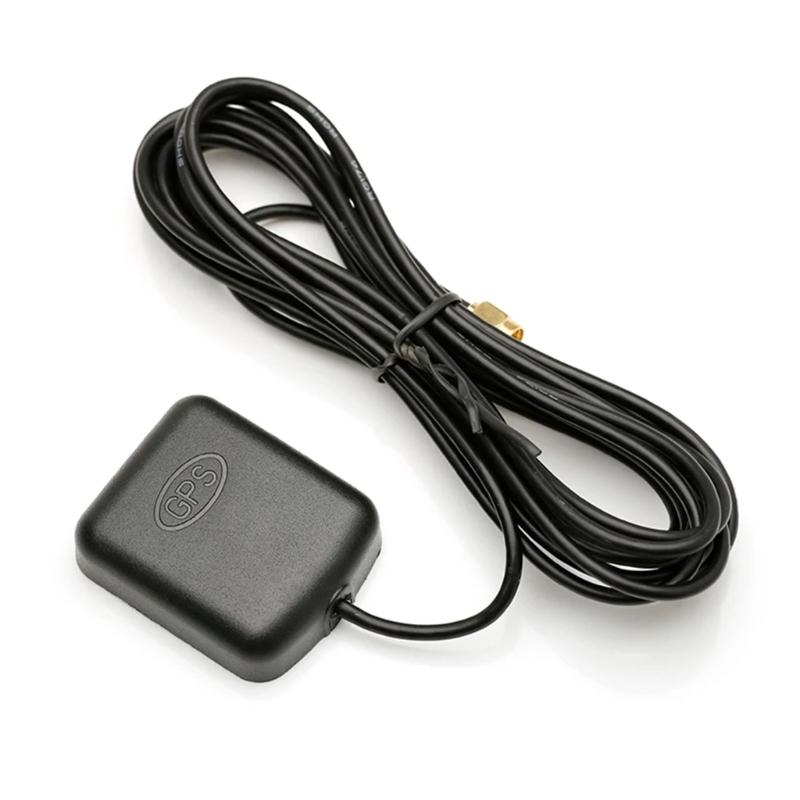 Waterproof Vehicle Global Positioning System Antenna with Long Cord for Easy Installation Reliable Satellite Signal Lock