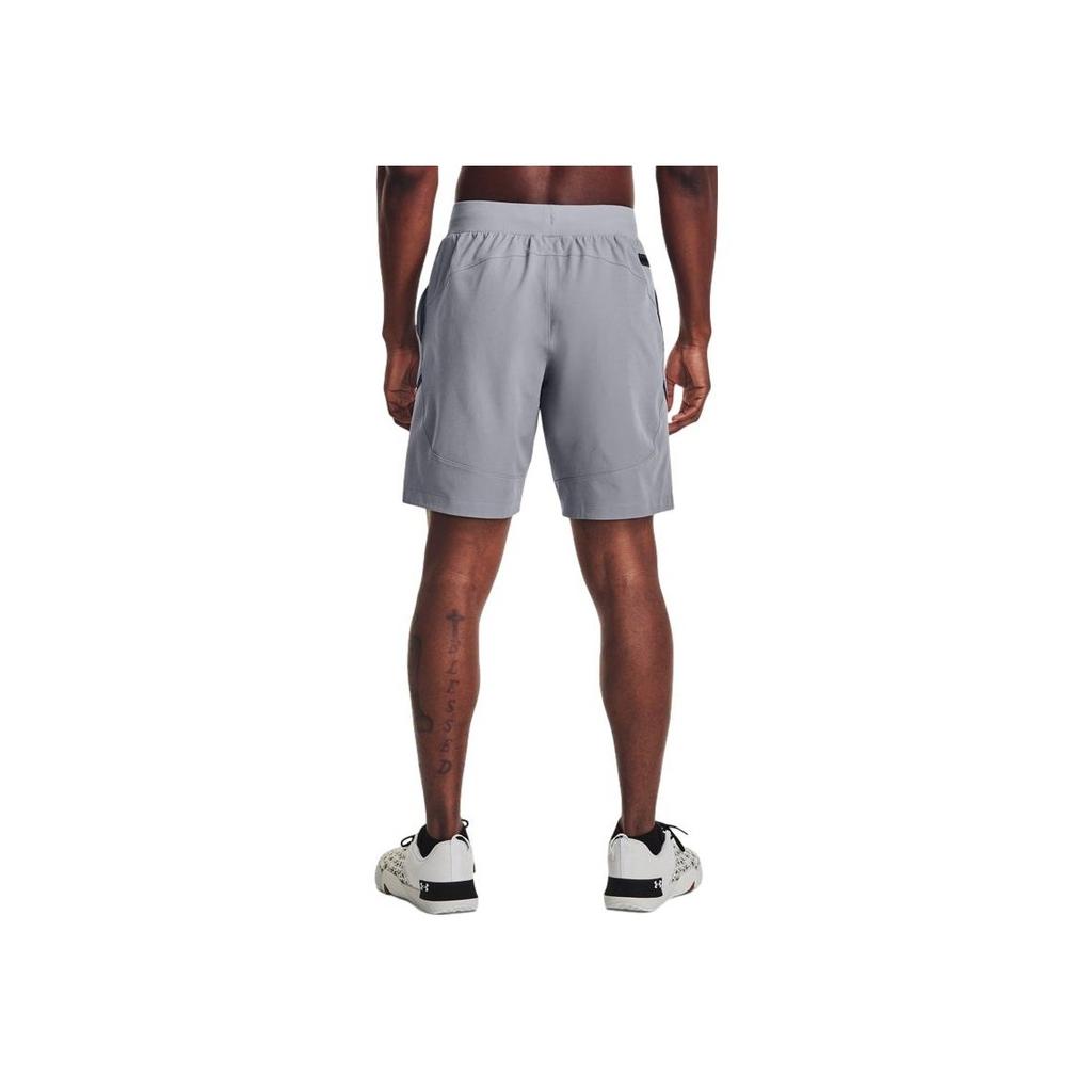 Under Armour Unstoppable Solid Training Breathable Sports Shorts Men Shorts Gray 1370378-035