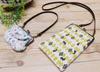 Kyosuke, Made in Japan, Cotton, Clasp Purse Wallet with Pocket and Coin Purse, Approx. 10 x 15 x 2cm, Parent-Child Clasp Purse, Tekuteko Hana,
