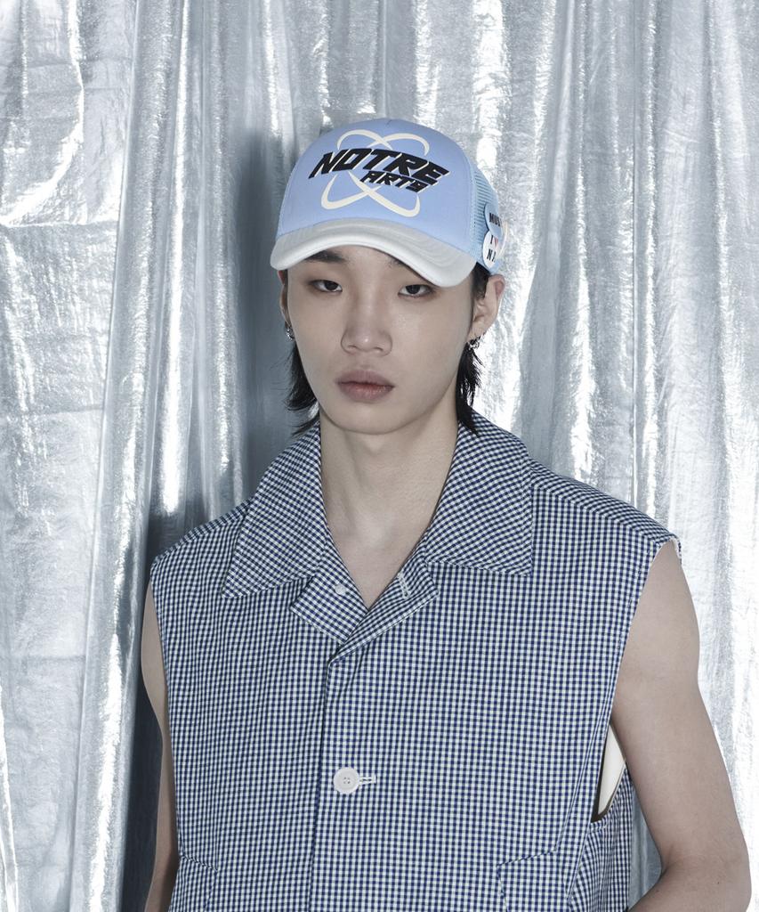 NOTRE ARTS Trucker Cap (Sky Blue)