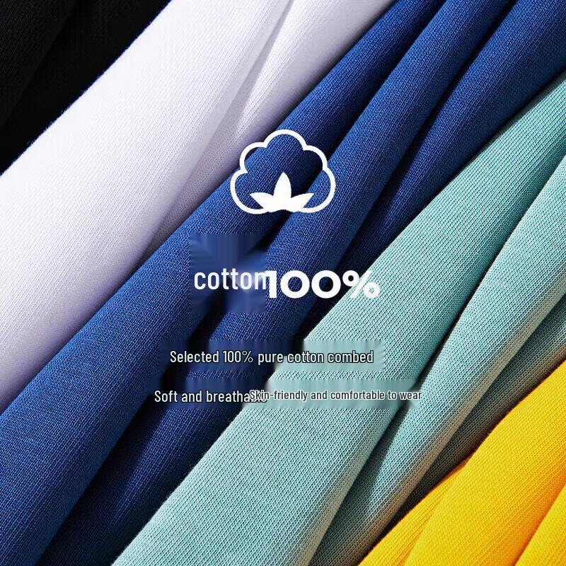 GENIOLAMODE Men's Astronaut Skateboard Print Cotton T-Shirt