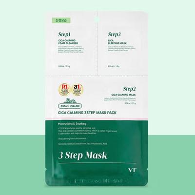 VT Cica Calming 3-Step Mask Pack 24g