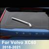 ABS Krom Araba Arka Silecek Trim Kapağı Cam Sileceği Çıkartmaları Volvo XC60 2018 İçin    Araba Şekillendirme Aksesuarları
