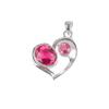Pink Tourmaline Gemstone 925 Sterling Silver Handmade Jewelry Pendant For Love CP-3-18