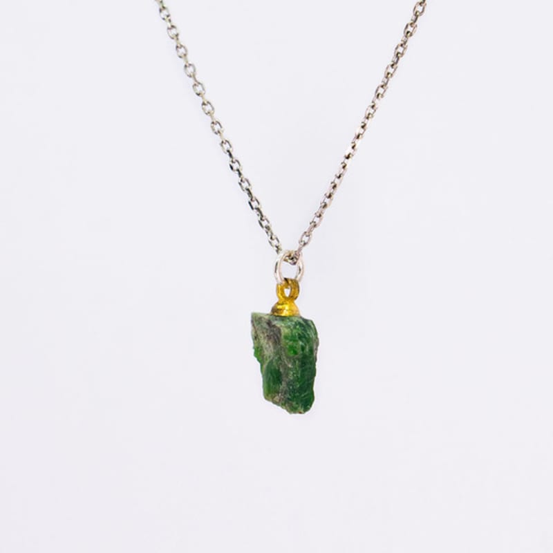 

HARANG HR 302N_Green Garnet Necklace 45cm