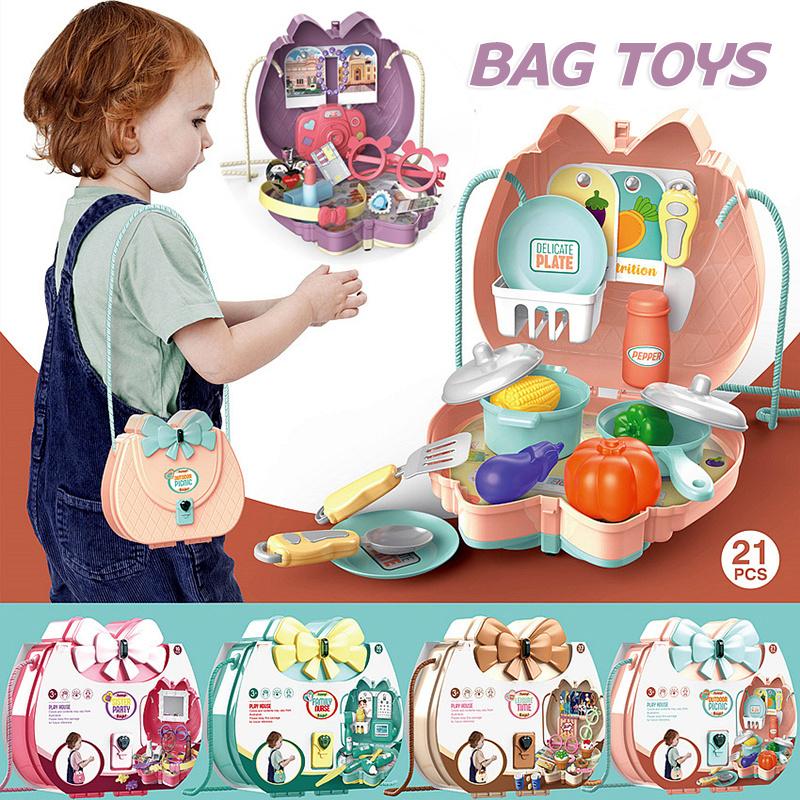 Pretend Play House Toy Set DIY Role Play Toys Early Educational Toy Great Gifts
