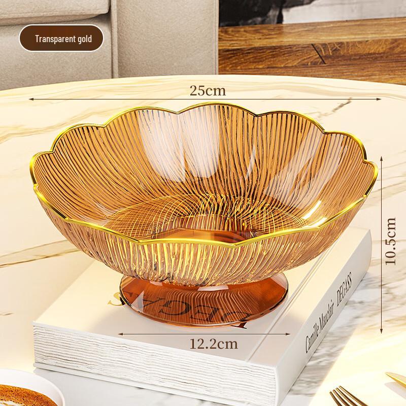 

Elegant Petal Fruit Plate with Drainer