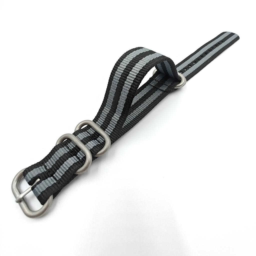 18mm20mm22mm24mm Nylon Woven Canvas NATO Watchband Strap Fine Steel Needle Buckle Universal Bracelet for SEIKO IWC Citizen 2028