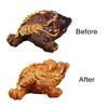 Lucky Toad Figurine Color Changing Resin Toad Tea Pet Ornament for Home Office Desk Decor Wealth Kung Fu Tea Set Ceremony