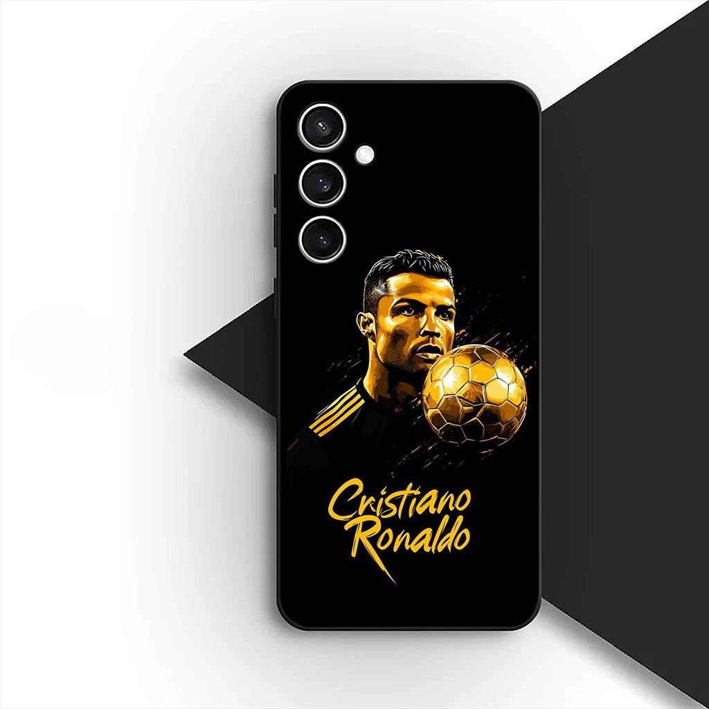 Phone Cover for Motorola Moto Edge 70 60 Fusion NEO Pro G Stylus G56 G96 G04 G05 20 Case  Soccer No7 King CR7s Football No 7
