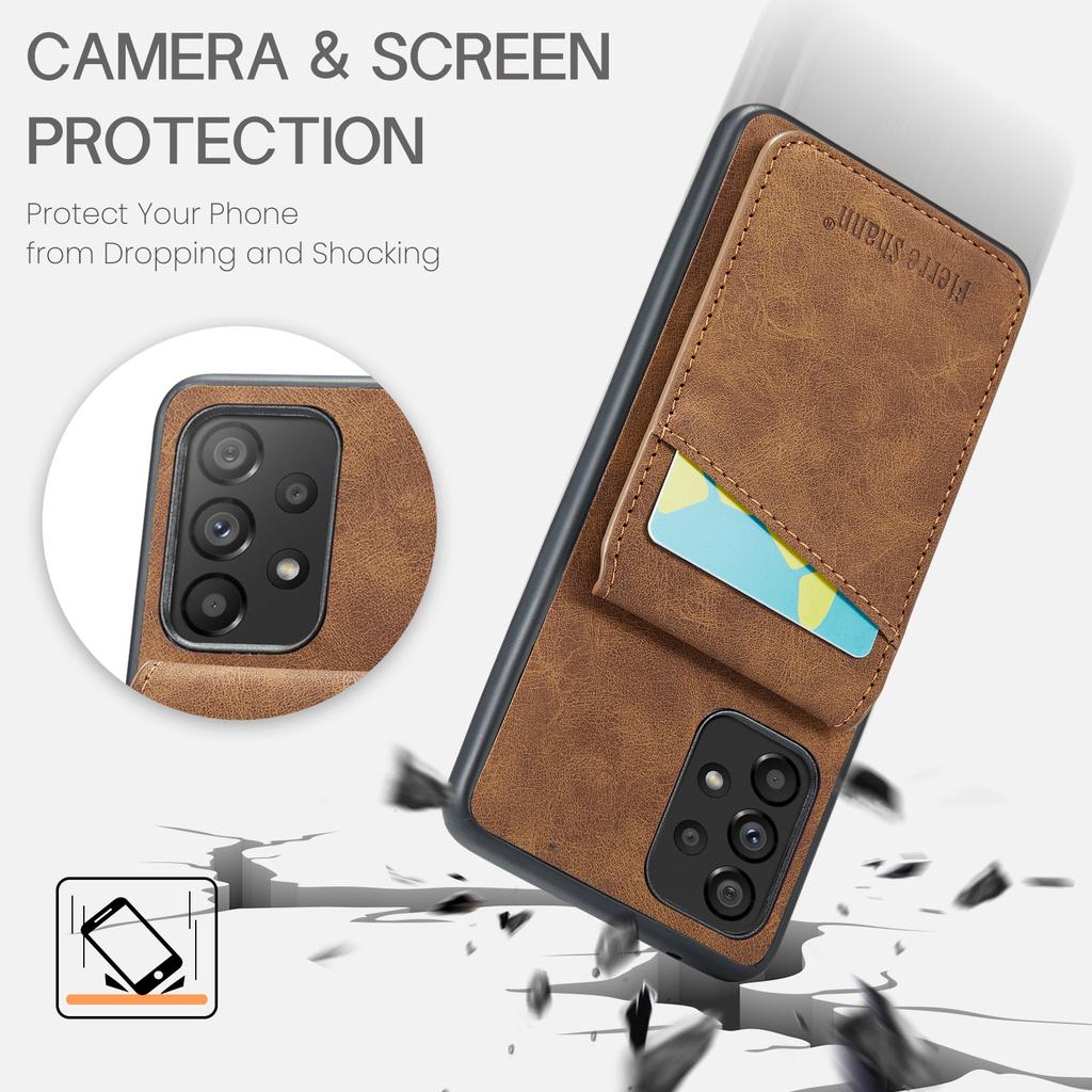 For Samsung Galaxy A23 4G/A23 5G (Global Version) Card Slots Cell Phone Case