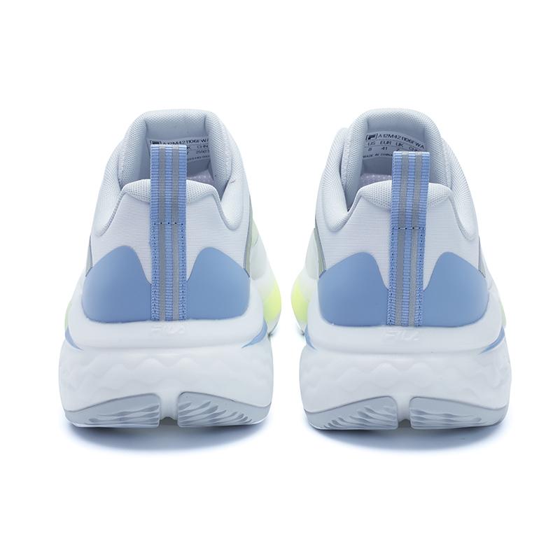 Fila Nuvole 2 Comfortable Lightweight Low-Top Running Shoes Men Sneaker White Blue A12M421106FWA