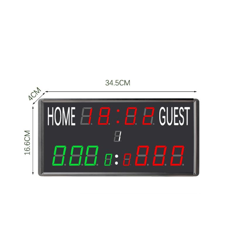 Portable Digital Electronic Basketball Timer Scoreboard Cheap Price Wireless Control Tennis LED Scoreboard for Court Equipment Scoreboards & Timers