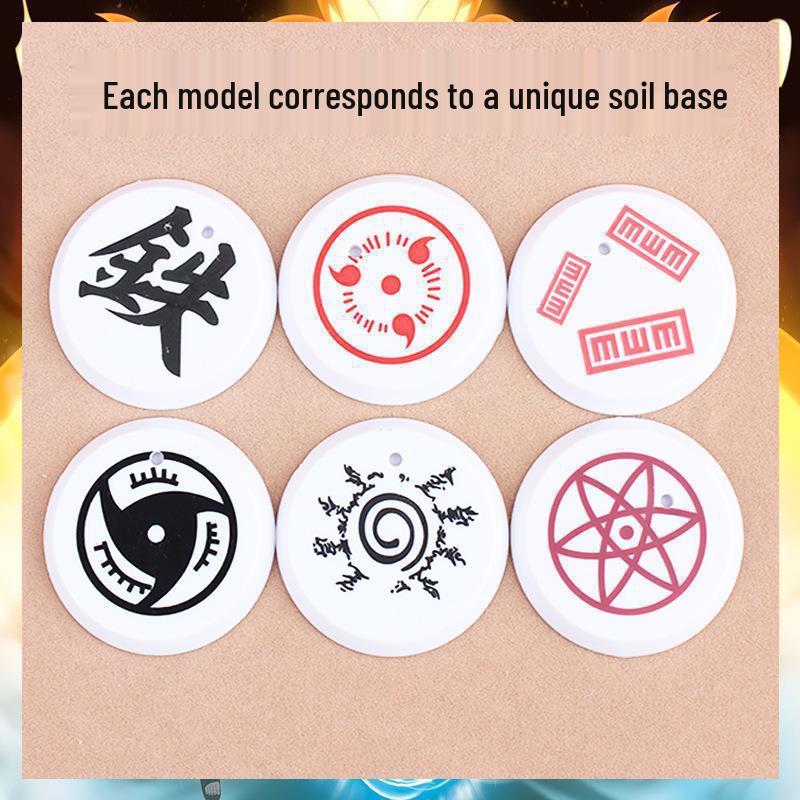 Naruto 19th Gen 6-Piece Figure Set: 18th Gen Styles Featuring Sasuke, Naruto & Gaara Models