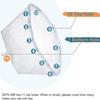 Oversized Bathtub Filter Net Replacement Mesh Bag Suitable for Multiple Models Quick Releasing Design Easy Cleaning