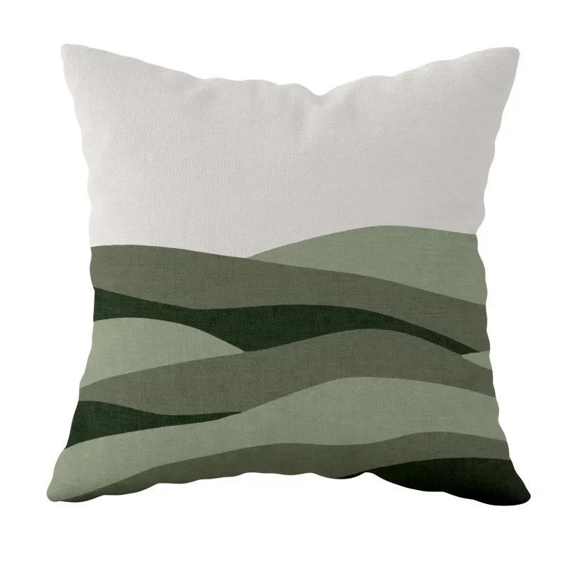 Home Decor Geometric & Floral Patterned Decorative Cushions Pattern Cushion Cover Suitable for Sofa Bedroom Car Pillow Cover