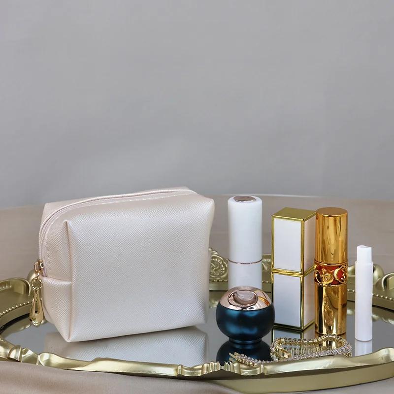 Women's Cosmetic Bags Mini Beautiful Jewelry Bags Fashion Storage Bags Outdoor Convenient Portable Cosmetic Bag