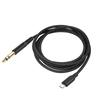 USB C zu 6,35mm 1/4 Zoll TRS Kabel USB C zu 6,35mm TRS Stereo-Audiokabel für Smartphone Laptop Verbindung zu Verstärker Lautsprecher