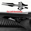 For Benz B Class W245 2005-2011 Real Carbon Fiber CD Control Panel Trim Cover Car Interior Accessories Decorative Sticker