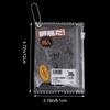 1Pc 3Inch Transparent Candy Bag Kpop Card Sleeves With Zipper Pvc Photocard Holder Props Badge Card Films Game Cards Protector