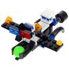 Construction Blocks 4in1 Police Police Car Robot Airplane Set 4 Pieces