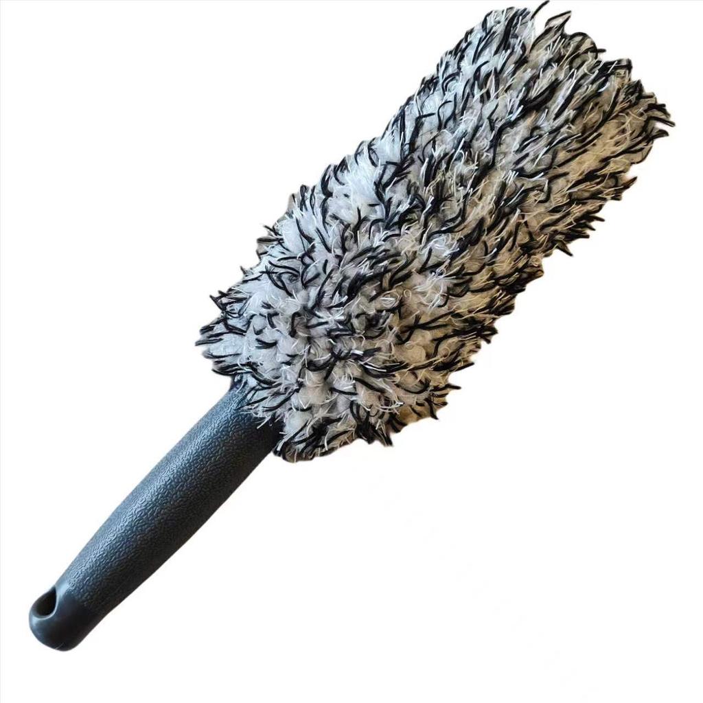Car Wheel Rim Cleaning Brush, Ultra Soft Car Cleaning Brush, Non-slip Handle Rim Washing Car Detailing