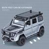 1/24 Scale Mini Auto Simulation BENZ Adenture G550 SUV 4x4 Diecast Toy Vehicles with Sound and Light, Gift for Boys