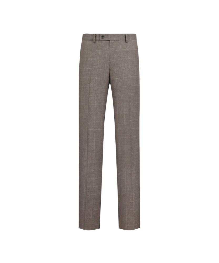 FAHRENHEIT Windowpane Check Suit Pants (Fjpah2235)
