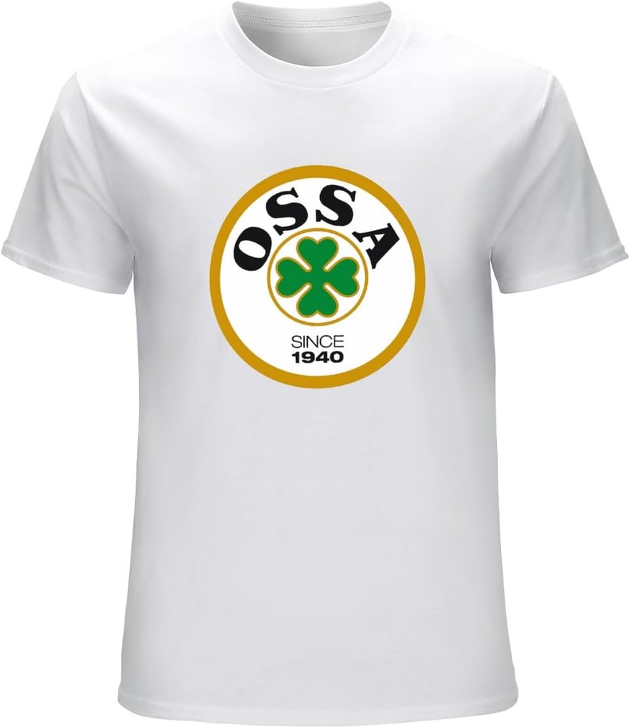 Ossa Logo Retro Motorcycle Men s T Shirt White XS белый