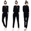 Tuta Sportiva Primavera e Autunno da Donna Stile Coreano Casual Manica Lunga
