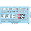 Nathan Smee '14' Midget / Speedcar Decals - 1/24 1/32 1/64 - Water Decals - Waterslide, 1/24