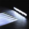Pair 8''120W 12000LM Aluminum 6D Flood Beam Slim LED Work Light Bar Single Row Car SUV Off Road Lamps New