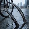 Full Coverage Mudguard Set Mounting Hardware Plastic Bike Mudguards Front And Rear Bike Mudguard Anti-Splash Front Mudguard