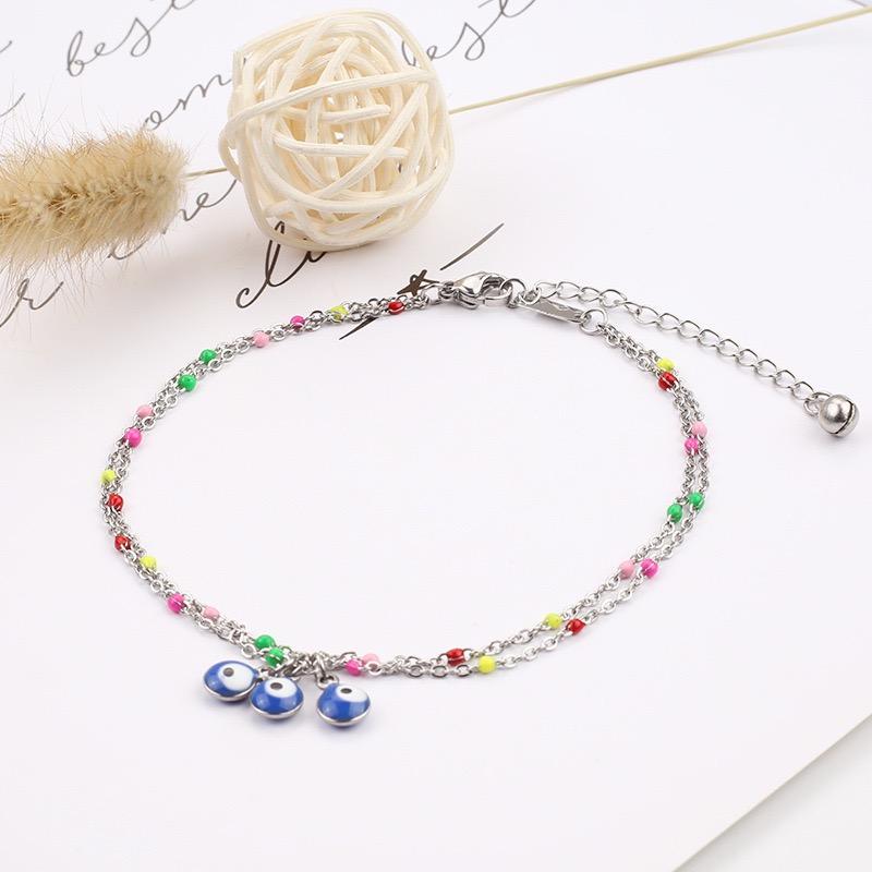 Gold Plated Silver Plated Fashion Anklet Stainless Steel Ankle Chain for Women Fashion Anklet