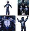 Marvel Venom Symbiosis Muscle Performance Costume For Children With Gloves