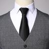 Hombre Elegante (Blazer+Vest+Pants) Men's Fashion Business Casual Slim Fit Wedding Business Suit Elegant Man Suit