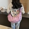 Niche Design Large-Capacity Messenger Bag Commuter Women'S Bag Simple Casual Dumpling Bag Student Large Bag Women'S Korean