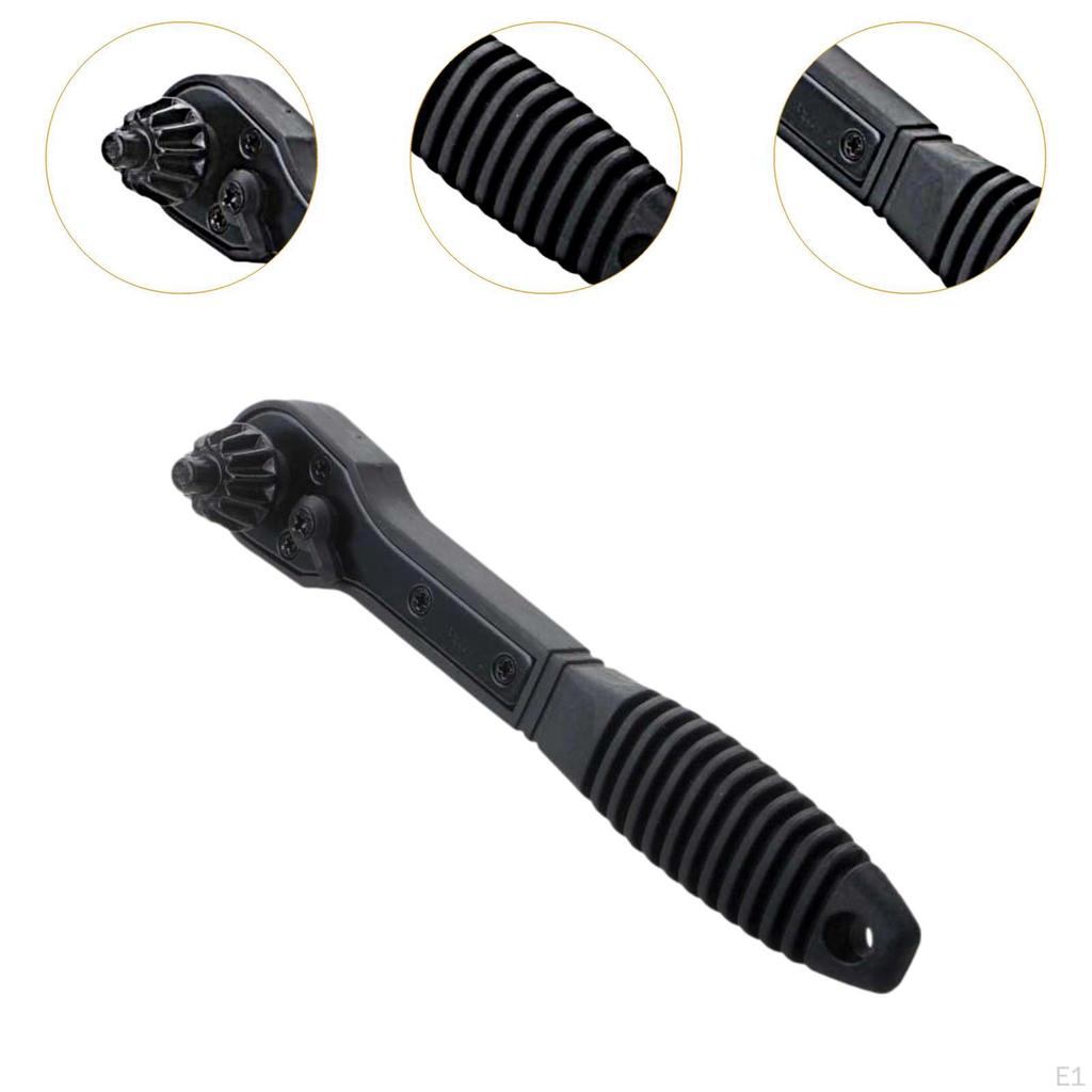 Electric Drill Quick Ratchet Wrench Versatile Chuck Key Tool for Garage And Workshop