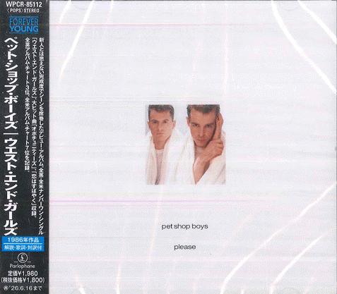 CD PET SHOP BOYS  Please WPCR85112 PARLOPHONE 2025 Япония Obi Рок