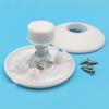 6Pcs Foot Pedal Push Switches Replacement Round Floor Lamp Inline Switches for Floor Lamp LED Light Easy to Install