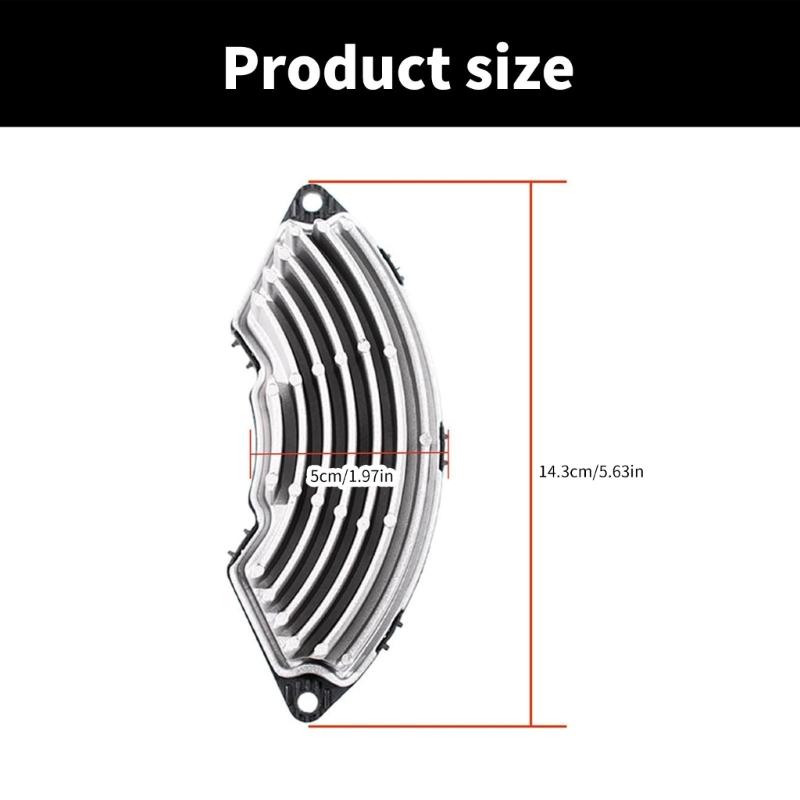 Metal Heater Fan Motor Resistor Heating Blower Motor Resistor Efficient Heater Blower Resistor 6441CE for Vehicles
