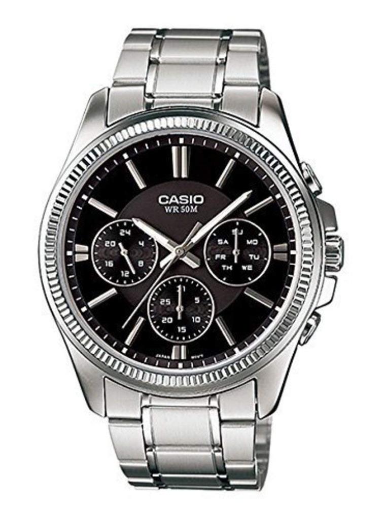 Casio BASIC ANALOGUE MENS MTP-1375D-1A [Parallel Import]