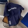 T-shirt Unisex Estiva 2025 con Stampa Lettere a Maniche Corte