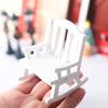 Mini Rocking Chair Retro Creative 1/12 Ratio Dollhouse Swing Rocking Chair for Scene Ornament